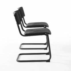 Set of 2 Conrad Cantilever Dining Chairs - Crosley Distressed Mocha/black 18 Set of 2 Conrad Cantilever Dining Chairs - Crosley Distressed Mocha/black -Dining Chairs And Benches Official Shop unnamed file 4500