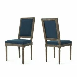 Set of 2 Ledger Traditional Dining Chairs - Christopher Knight Home Dark Gray -Dining Chairs And Benches Official Shop unnamed file 4510