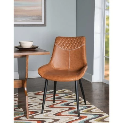 2pc Edler Dining Chairs - Linon Blue 9 2pc Edler Dining Chairs - Linon Blue - Image 7