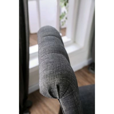 2pc Hepburn Scroll Back Side Chairs - HOMES: Inside + Out Antique Black/ivory 8 2pc Hepburn Scroll Back Side Chairs - HOMES: Inside + Out Antique Black/ivory - Image 6