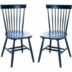 Parker 17"H Spindle Dining Chair (Set of 2) - Safavieh -Dining Chairs And Benches Official Shop unnamed file 4656