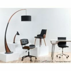 Set of 2 Stella Mid Century Modern Dining Chair Black - Lumisource -Dining Chairs And Benches Official Shop unnamed file 469