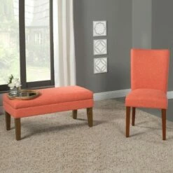 Set of 2 Parson Dining Chair Wood - HomePop Mango -Dining Chairs And Benches Official Shop unnamed file 4791