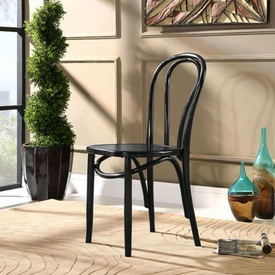 Eon Dining Side Chair - Modway Black 3 Eon Dining Side Chair - Modway Black