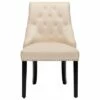 Costway Velvet Dining Chair Upholstered Tufted Armless w/ Nailed Trim & Ring Pull GreenBeige -Dining Chairs And Benches Official Shop unnamed file 4836