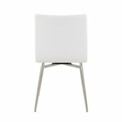 Set of 2 Mason Contemporary Dining Chairs - LumiSource Steel/faux Leather Black -Dining Chairs And Benches Official Shop unnamed file 4986