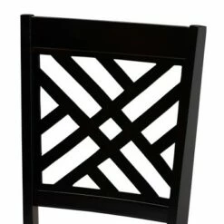 2pc Caron Upholstered Wood Dining Chair Set - Baxton Studio Gray/espresso -Dining Chairs And Benches Official Shop unnamed file 5026