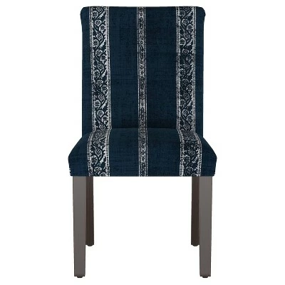 Dining Chair Block Print Striped Navy - Threshold™ 3 Dining Chair Block Print Striped Navy - Threshold™