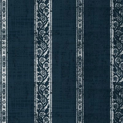 Dining Chair Block Print Striped Navy - Threshold™ 7 Dining Chair Block Print Striped Navy - Threshold™ - Image 5