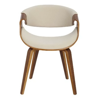 Curvo Mid-Century Modern Dining Accent Chair - LumiSource Green 6 Curvo Mid-Century Modern Dining Accent Chair - LumiSource Green - Image 4