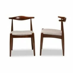 Set of 2 Aeron Wood Dining Chair Walnut - Baxton Studio -Dining Chairs And Benches Official Shop unnamed file 5101