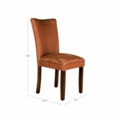 Parsons Dining Chair - HomePop Brown