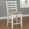 Set of 2 Tremond Dining Chairs White/Oak - HOMES: Inside + Out
