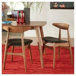 Set of 2 Cortland Danish Modern Walnut Dining Chair - Inspire Q Walnut/black 17 Set of 2 Cortland Danish Modern Walnut Dining Chair - Inspire Q Walnut/black -Dining Chairs And Benches Official Shop unnamed file 5218