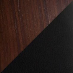 Set of 2 Triad Bamboo/Faux Leather Dining Chairs - LumiSource Walnut/cream -Dining Chairs And Benches Official Shop unnamed file 5301