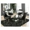 Iohomes Krupa Contemporary Leatherette Dining Chair - HOMES: Inside + Out Black -Dining Chairs And Benches Official Shop unnamed file 5347