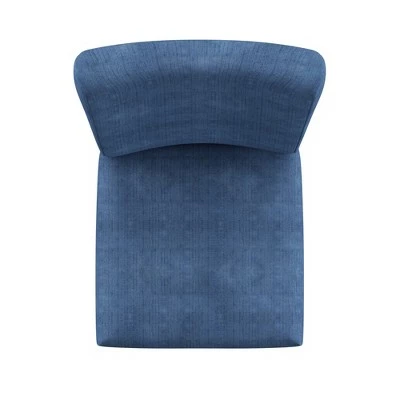 Set of 2 Amity Parson Dining - Inspire Q Royal Chenille 7 Set of 2 Amity Parson Dining - Inspire Q Royal Chenille - Image 5