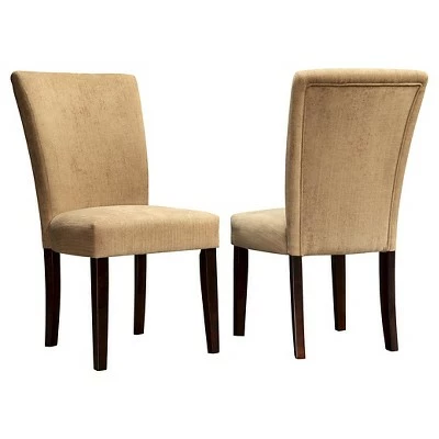 Set of 2 Amity Parson Dining - Inspire Q Royal Chenille 8 Set of 2 Amity Parson Dining - Inspire Q Royal Chenille - Image 6