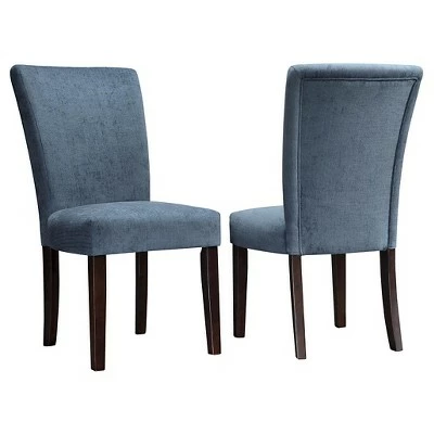 Set of 2 Amity Parson Dining - Inspire Q Royal Chenille 9 Set of 2 Amity Parson Dining - Inspire Q Royal Chenille - Image 7
