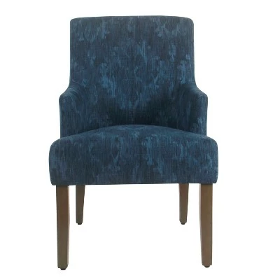 Meredith Dining Chair -Homepop Navy Floral 11 Meredith Dining Chair -Homepop Navy Floral - Image 9
