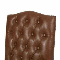 2pk Shylo Contemporary Faux Leather Dining Chairs - Christopher Knight Home Cognac Brown/natural -Dining Chairs And Benches Official Shop unnamed file 5438