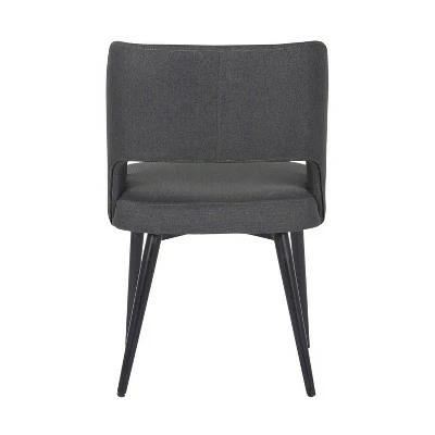 Valencia Steel/Polyester Dining Chair - LumiSource Black/green 5 Valencia Steel/Polyester Dining Chair - LumiSource Black/green - Image 3