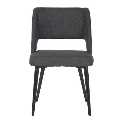 Valencia Steel/Polyester Dining Chair - LumiSource Black/green 6 Valencia Steel/Polyester Dining Chair - LumiSource Black/green - Image 4