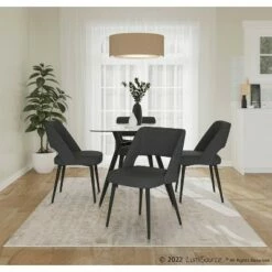 Valencia Steel/Polyester Dining Chair - LumiSource Black/green 23 Valencia Steel/Polyester Dining Chair - LumiSource Black/green -Dining Chairs And Benches Official Shop unnamed file 5451