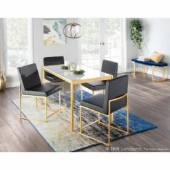 Set of 2 High Back Fuji Contemporary Dining Chairs - LumiSource Stainless Steel/black Velvet 31 Set of 2 High Back Fuji Contemporary Dining Chairs - LumiSource Stainless Steel/black Velvet -Dining Chairs And Benches Official Shop unnamed file 5459