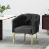 Deshler Modern Glam Tufted Velvet Dining Chair - Christopher Knight Home Black/gold -Dining Chairs And Benches Official Shop unnamed file 551