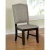 Set of 2 Rostock Contemporary Upholstered Dining Chair Dark Walnut - HOMES: Inside + Out 2 Set of 2 Rostock Contemporary Upholstered Dining Chair Dark Walnut - HOMES: Inside + Out -Dining Chairs And Benches Official Shop unnamed file 5525