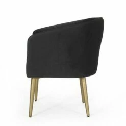 Deshler Modern Glam Tufted Velvet Dining Chair - Christopher Knight Home Black/gold -Dining Chairs And Benches Official Shop unnamed file 553