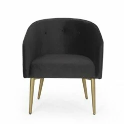 Deshler Modern Glam Tufted Velvet Dining Chair - Christopher Knight Home Black/gold -Dining Chairs And Benches Official Shop unnamed file 559