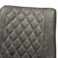 Set of 2 Loire Faux Leather Upholstered Dining Chair Gray/Black - Baxton Studio -Dining Chairs And Benches Official Shop unnamed file 5681