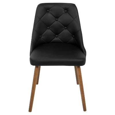 Giovanni Mid Century Modern Dining Chair - LumiSource Black 6 Giovanni Mid Century Modern Dining Chair - LumiSource Black - Image 4