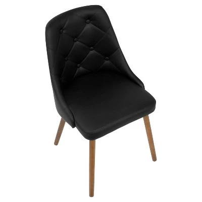 Giovanni Mid Century Modern Dining Chair - LumiSource Black 7 Giovanni Mid Century Modern Dining Chair - LumiSource Black - Image 5
