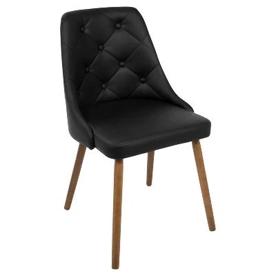 Giovanni Mid Century Modern Dining Chair - LumiSource Black 9 Giovanni Mid Century Modern Dining Chair - LumiSource Black - Image 7