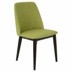 Set of 2 Tintori Mid Century Modern Dining Chair Green - LumiSource