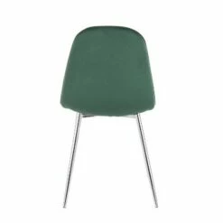 Set of 2 Pebble Contemporary Dining Chairs Chrome/Green - LumiSource 14 Set of 2 Pebble Contemporary Dining Chairs Chrome/Green - LumiSource -Dining Chairs And Benches Official Shop unnamed file 5802