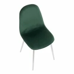 Set of 2 Pebble Contemporary Dining Chairs Chrome/Green - LumiSource 16 Set of 2 Pebble Contemporary Dining Chairs Chrome/Green - LumiSource -Dining Chairs And Benches Official Shop unnamed file 5804