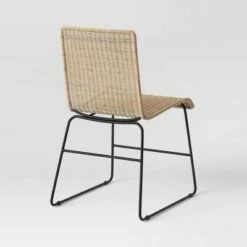Chapin Modern Woven Dining Chair with Metal Legs Khaki - Threshold™ -Dining Chairs And Benches Official Shop unnamed file 5843