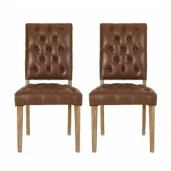 2pk Kessler Contemporary Tufted Dining Chairs - Christopher Knight Home Cognac Brown/natural 20 2pk Kessler Contemporary Tufted Dining Chairs - Christopher Knight Home Cognac Brown/natural -Dining Chairs And Benches Official Shop unnamed file 5923