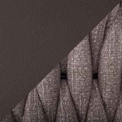 Set of 2 Braided Tania Faux Leather/Polyester Dining Chairs - LumiSource Black/green/sea Green 9 Set of 2 Braided Tania Faux Leather/Polyester Dining Chairs - LumiSource Black/green/sea Green - Image 7