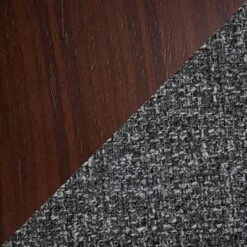 Set of 2 Triad Bamboo/Polyester Dining Chairs Walnut/Gray - LumiSource -Dining Chairs And Benches Official Shop unnamed file 5979