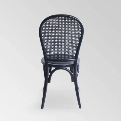 Set of 2 Chisum Rattan Dining Chair - Christopher Knight Home Light Brown 3 Set of 2 Chisum Rattan Dining Chair - Christopher Knight Home Light Brown