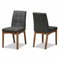 2pc Tara Fabric Upholstered and Wood Dining Chair Set - Baxton Studio Light Gray/walnut Brown 16 2pc Tara Fabric Upholstered and Wood Dining Chair Set - Baxton Studio Light Gray/walnut Brown -Dining Chairs And Benches Official Shop unnamed file 6041