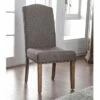 Set of 2 Silva Cushioned Wood Dining Chair Gray - HOMES: Inside + Out -Dining Chairs And Benches Official Shop unnamed file 6054