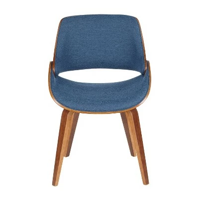 Fabrizzi Mid-Century Modern Dining Accent Chair - LumiSource Gray 6 Fabrizzi Mid-Century Modern Dining Accent Chair - LumiSource Gray - Image 4