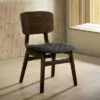 Set of 2 Welch Cushioned Wood Dining Side Chair Gray/Walnut - HOMES: Inside + Out -Dining Chairs And Benches Official Shop unnamed file 6090