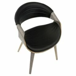 Symphony Mid Century Modern Dining, Accent Chair - LumiSource Gray -Dining Chairs And Benches Official Shop unnamed file 622